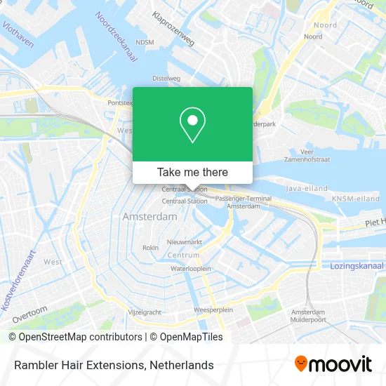 Rambler Hair Extensions map
