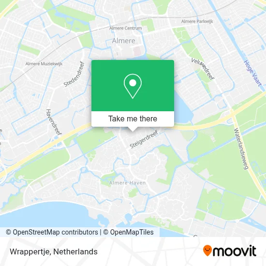 Wrappertje map