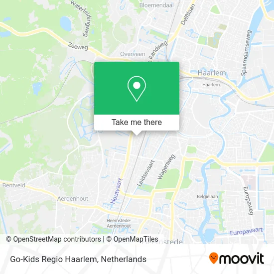 Go-Kids Regio Haarlem map
