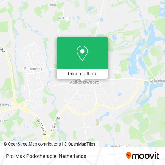 Pro-Max Podotherapie map