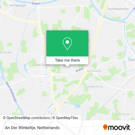 An Der Winkeltje map