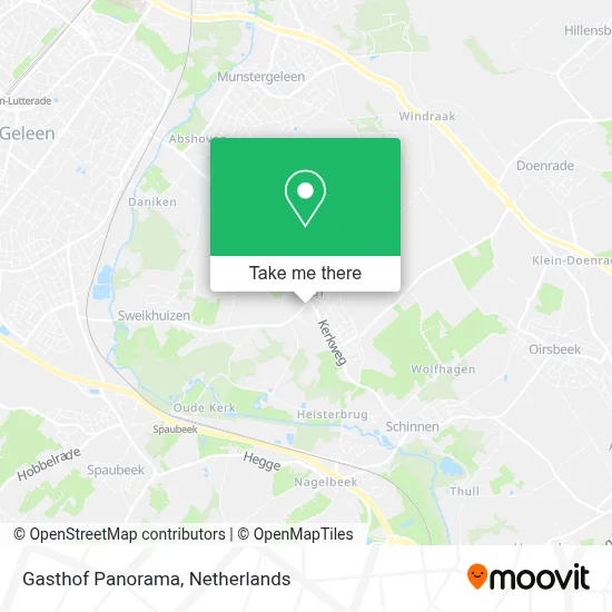 Gasthof Panorama map
