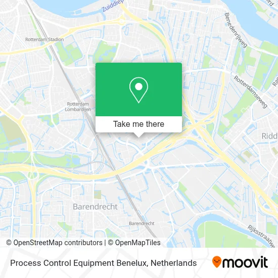 Process Control Equipment Benelux map