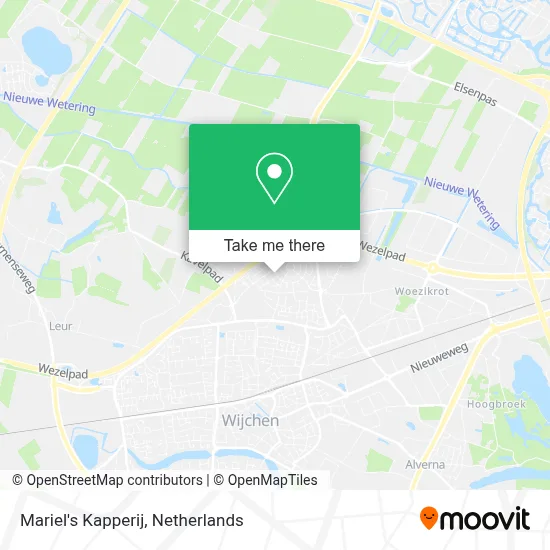 Mariel's Kapperij map