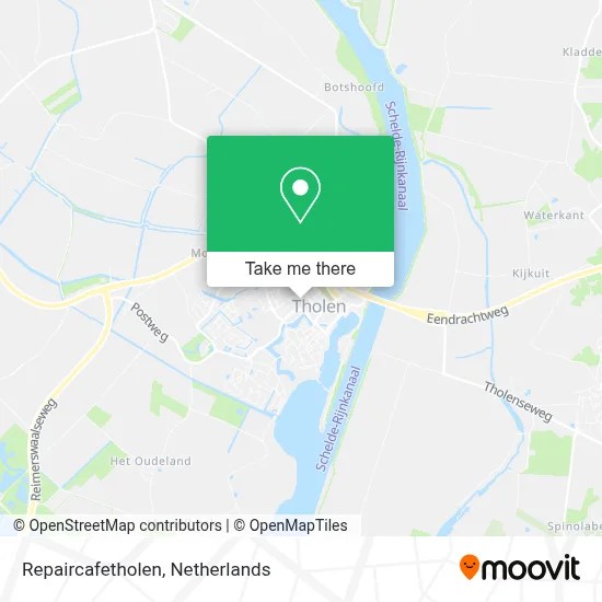 Repaircafetholen map