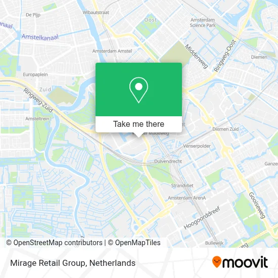 Mirage Retail Group map
