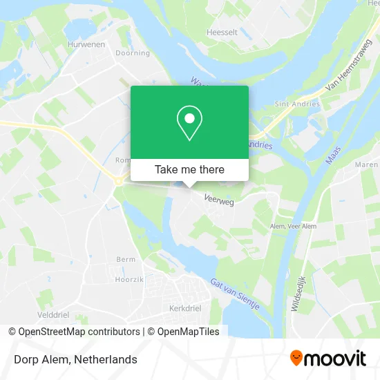 Dorp Alem map