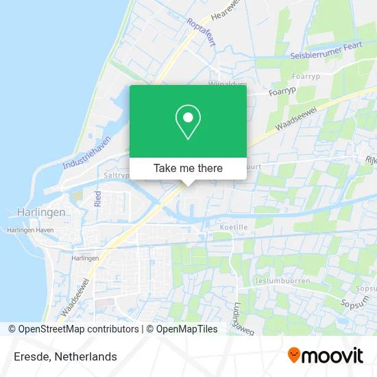 Eresde map