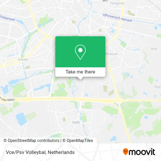 Vce/Psv Volleybal map