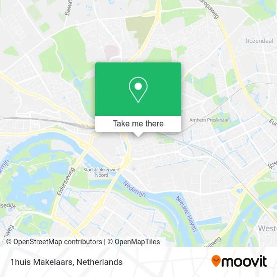 1huis Makelaars Karte