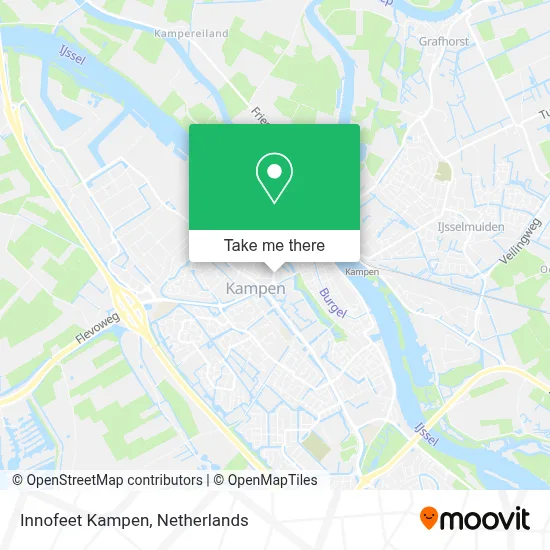 Innofeet Kampen map