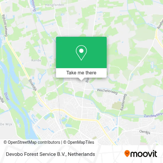 Devobo Forest Service B.V. map