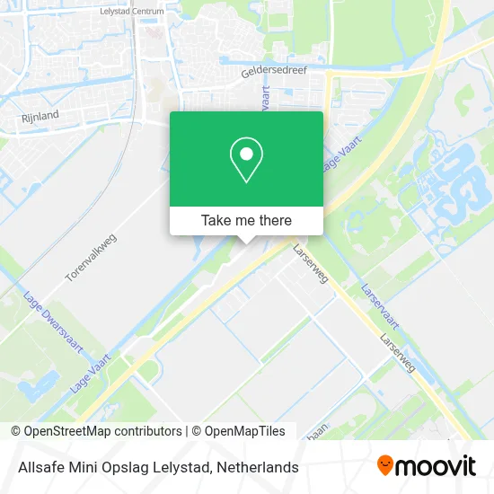 Allsafe Mini Opslag Lelystad map