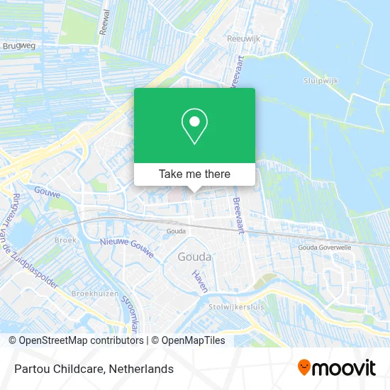 Partou Childcare map