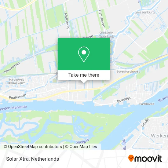 Solar Xtra map
