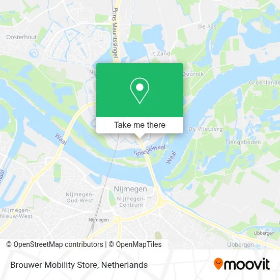 Brouwer Mobility Store map