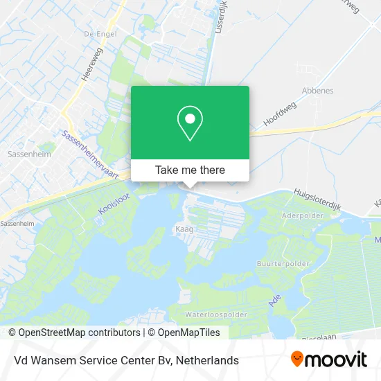 Vd Wansem Service Center Bv map