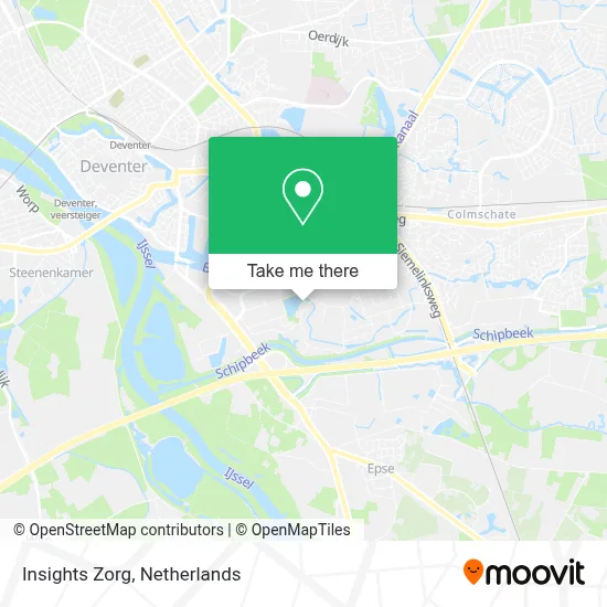 Insights Zorg map