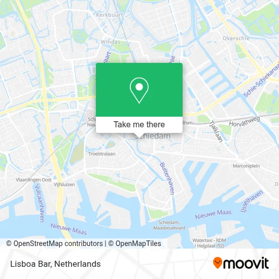 Lisboa Bar map