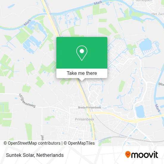 Suntek Solar map