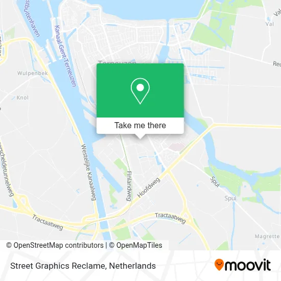 Street Graphics Reclame map