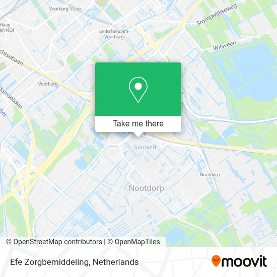 Efe Zorgbemiddeling map