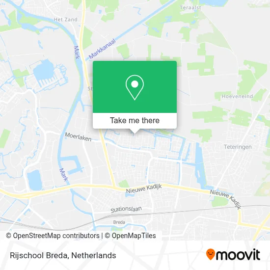 Rijschool Breda map