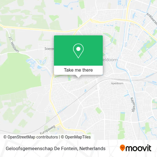 Geloofsgemeenschap De Fontein map