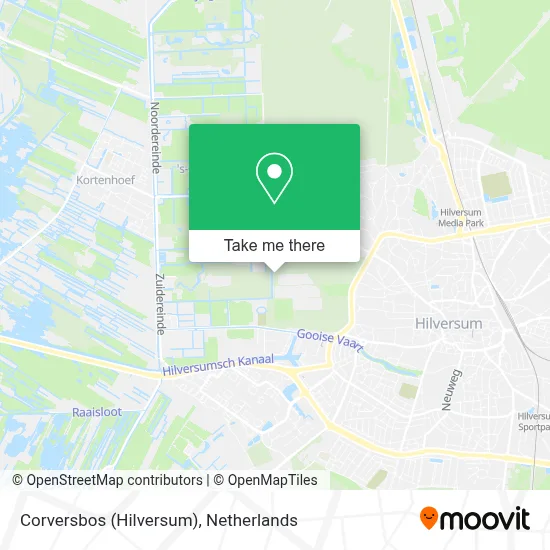 Corversbos (Hilversum) map