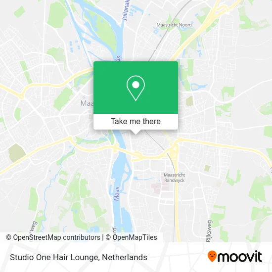 Studio One Hair Lounge map