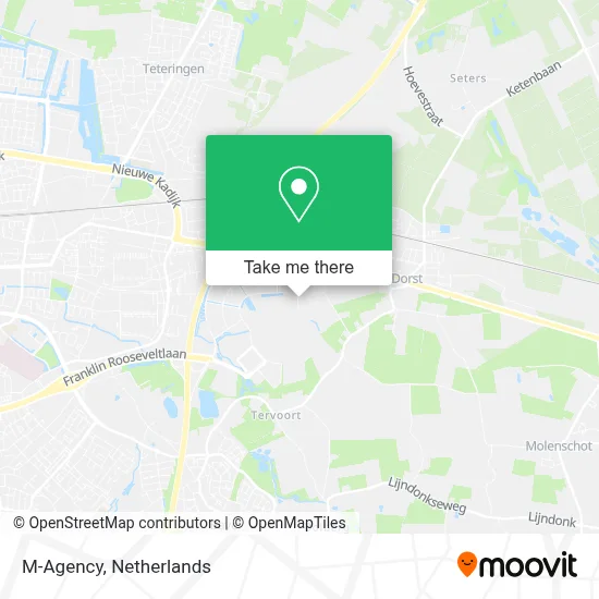 M-Agency map