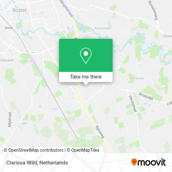 Clarissa Wild map