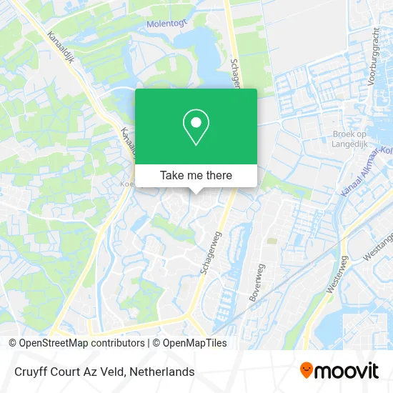 Cruyff Court Az Veld Karte