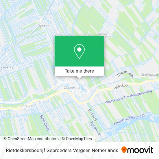 Rietdekkersbedrijf Gebroeders Vergeer map