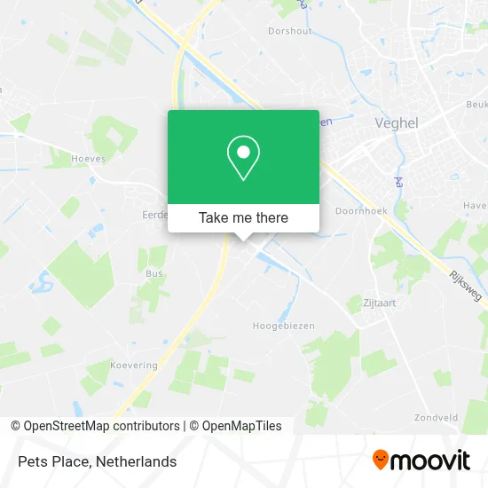 Pets Place map
