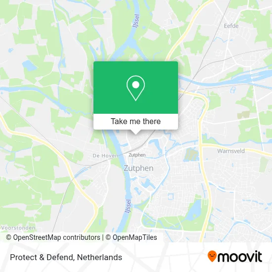 Protect & Defend map