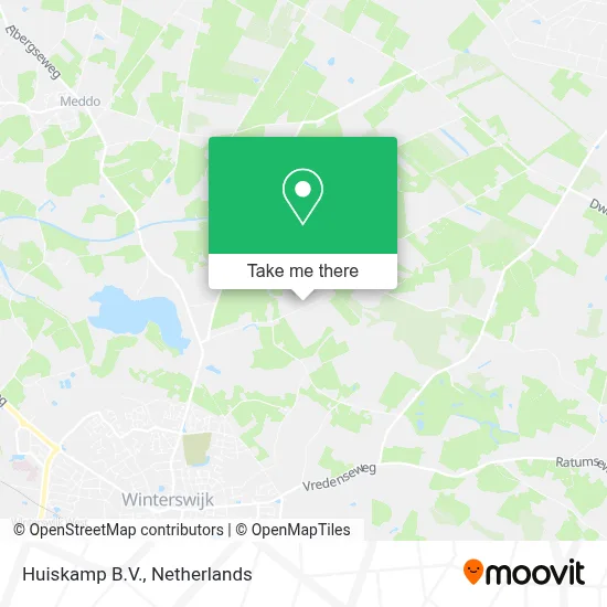 Huiskamp B.V. map