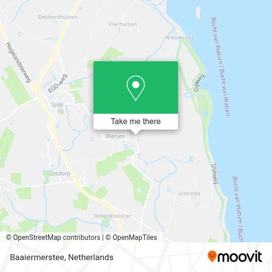 Baaiermerstee map