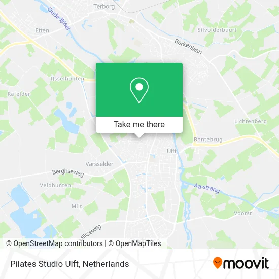 Pilates Studio Ulft map