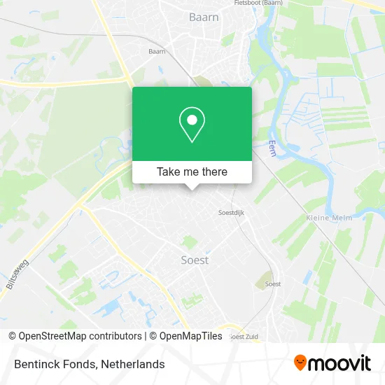 Bentinck Fonds map