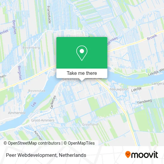 Peer Webdevelopment map