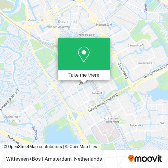 Witteveen+Bos | Amsterdam map