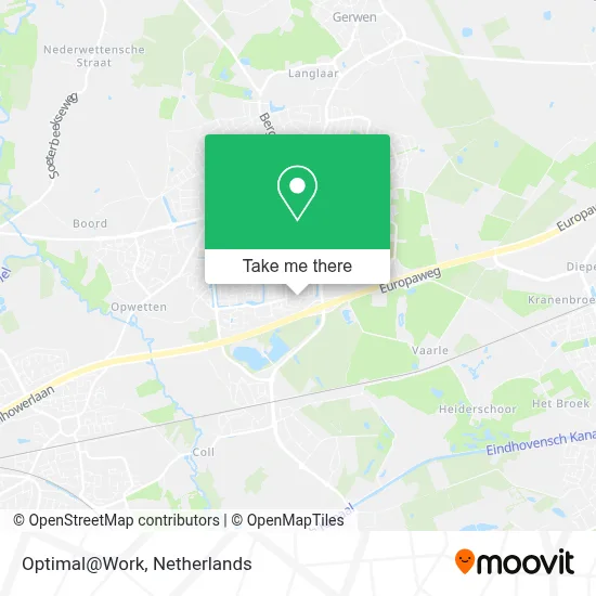 Optimal@Work map