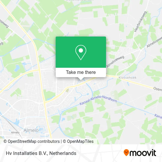Hv Installaties B.V. map