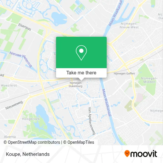 Koupe map
