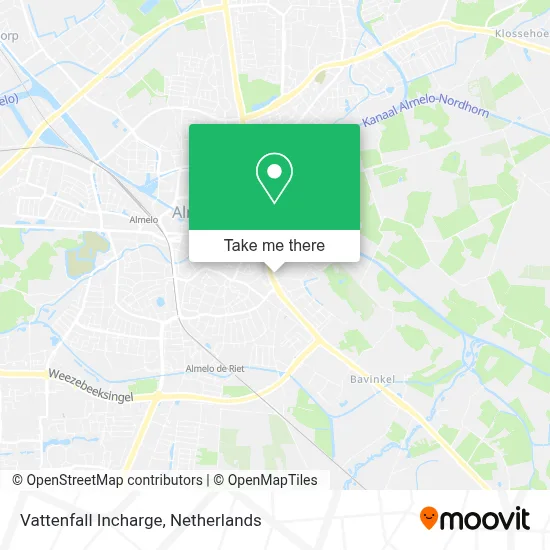 Vattenfall Incharge Karte