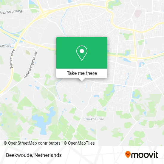 Beekwoude map