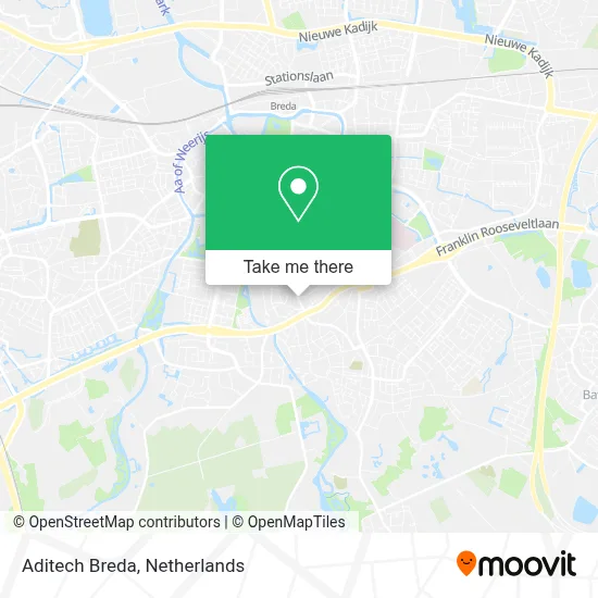 Aditech Breda map