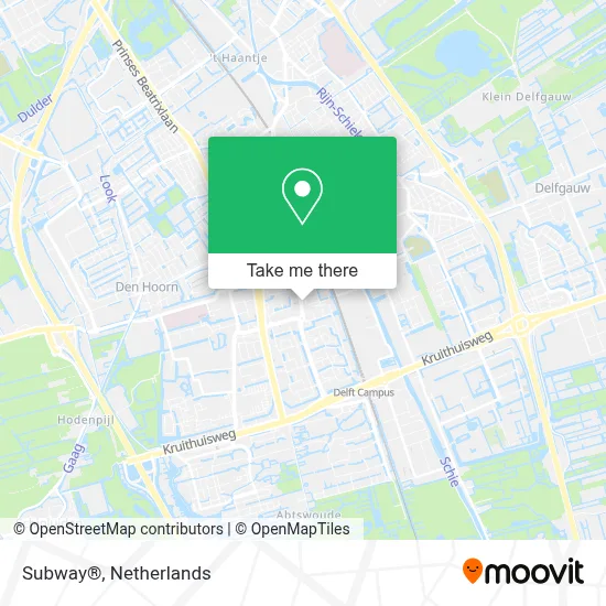 Subway® map