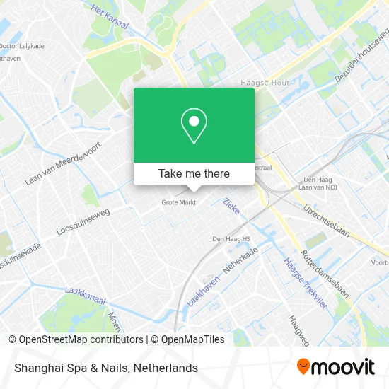 Shanghai Spa & Nails map